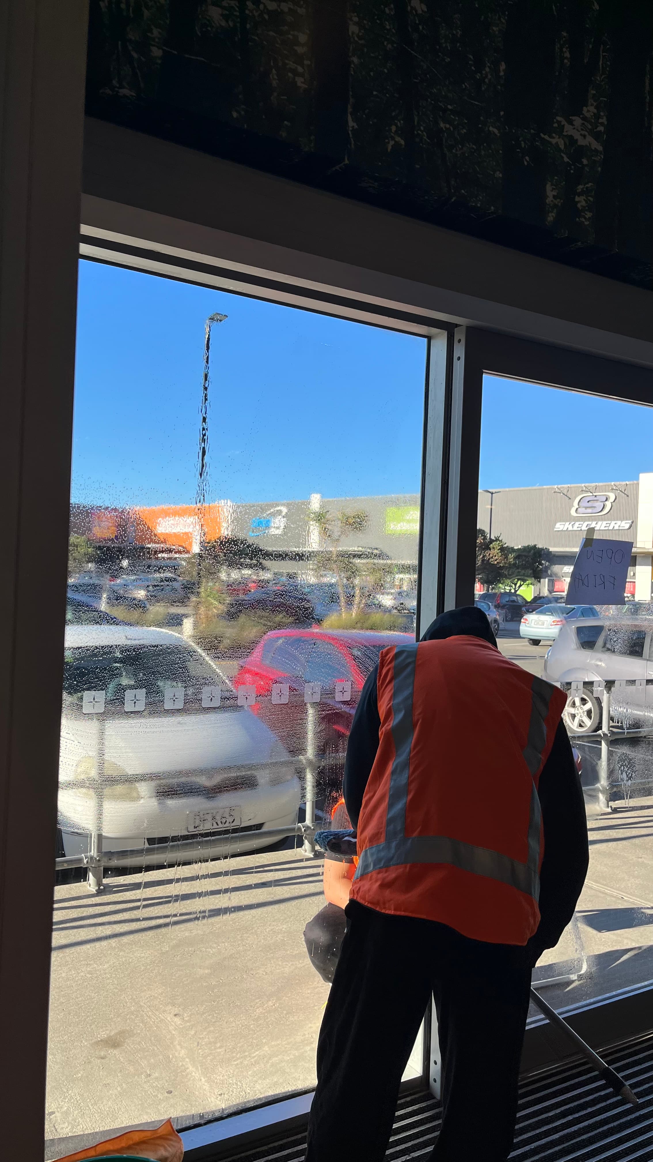 SheepShape cleaning team working on-site